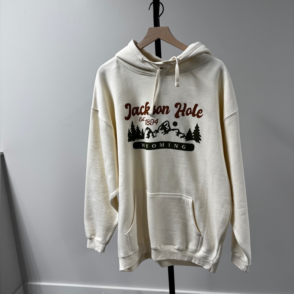 Oura Cream Wyoming Hoodie